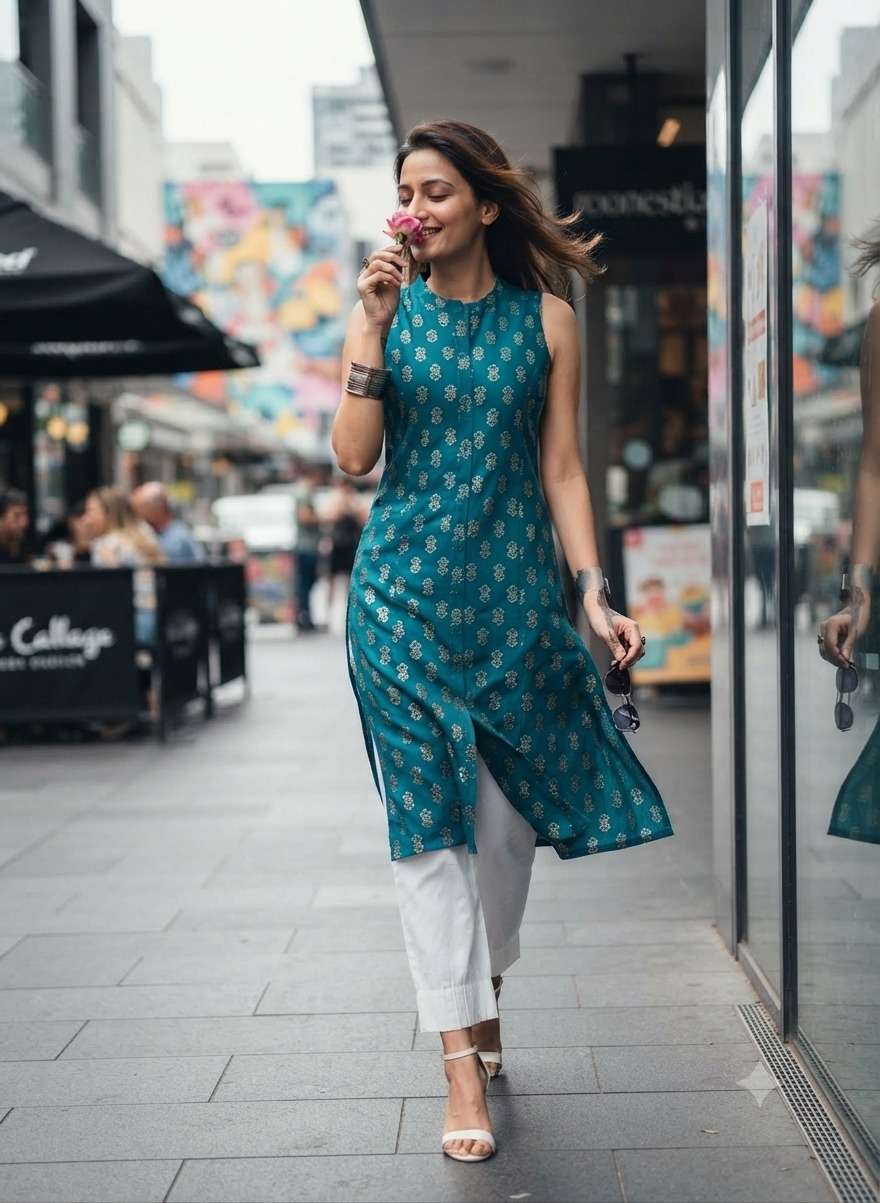 GL FANCY WITH WORK KURTI CATALOGUE COMFORT REGULAR CLOTHING SUPPLIER BUY 